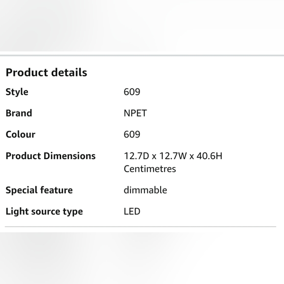 NPET Colour changing Desk Lamp - Picture 6 of 13